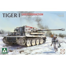 CARRO DE COMBATE SD.KFZ. 181 TIGER I E (Early) -Escala 1/35- Takom 2196