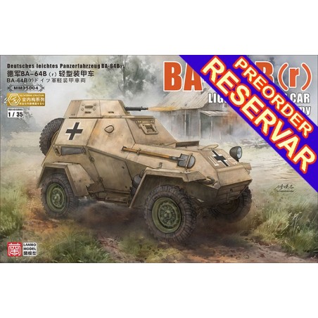 VEHICULO BLINDADO BA-64 B (Interiores) Alemania -Escala 1/35- LANMO Model MM35004