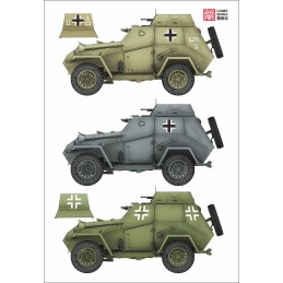 VEHICULO BLINDADO BA-64 B (Interiores) Alemania -Escala 1/35- LANMO Model MM35004