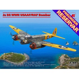 JUNKERS Ju-88 A4 "En servicion U.S.A.A.F. /R.A.F." -Escala 1/48- ICM 48227