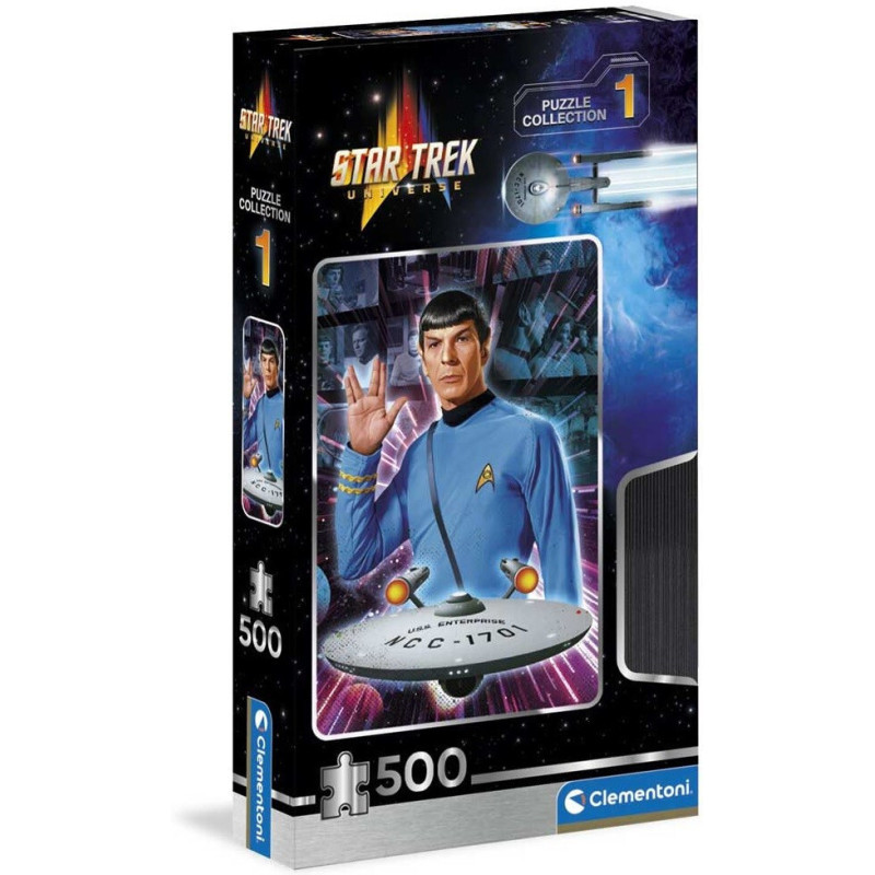 PUZZLE 500pzs HQC STAR TREK 1 CLEMENTONIC 35140