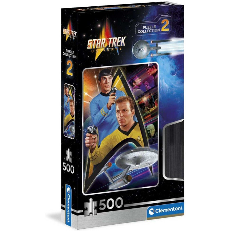 PUZZLE 500pzs HQC STAR TREK 2 CLEMENTONIC 35141