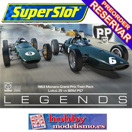 CONJUNTO 1963 Monte Carlo Grand Prix - Twin Car Pack - SSH4580A