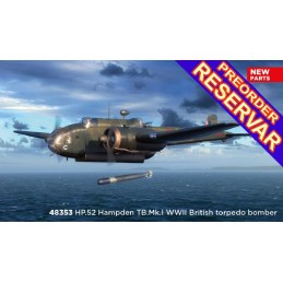 HANDLEY PAGE HP.52 Hampden TB.Mk.I (Torpedo) -Escala 1/48- ICM 48353