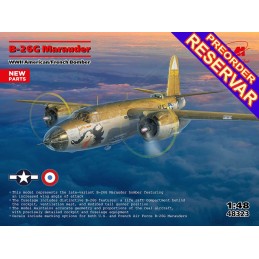 MARTIN B-26G Marauder (U.S.A. / FRANCIA) -Escala 1/48- ICM 48323