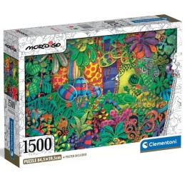 PUZZLE 1500 Pzas SELVA, MORDILLO (843 x 592 mm) - Clementoni 31737