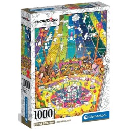 PUZZLE 1000 Pzas CIRCO, MORDILLO (500 x 700 mm) - CLEMENTONI 39964