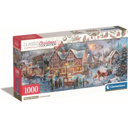 PUZZLE 1000 PZAS NAVIDAD PANORAMA (98 X 33 CMS) CLEMENTONI 39927