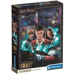 PUZZLE 1000 Pzas HARRY POTTER (500 x 700 mm) - CLEMENTONI 37047