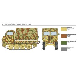 TRACTOR STEYR RSO/01 & SOLDADOS ALEMANES -Escala 1/35- Italeri 6549