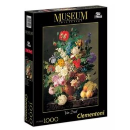 PUZZLE 1000 Pzas BOL DE FLORES, Jan Frans Van Dael (500 x 700 mm) - CLEMENTONI 37086