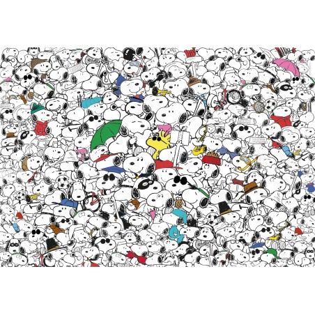 PUZZLE 1000 Pzas SNOOPY PEANUTS (500 x 700 mm) - CLEMENTONI 39804