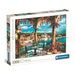 PUZZLE 1000 PZS BALCON AL LAGO COMO (50 X 70 CMS) - CLEMENTONI 39880