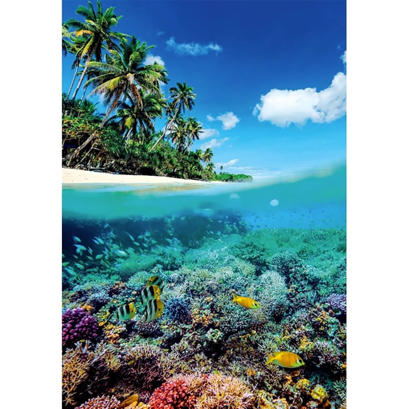 PUZZLE 1000 PZS SUMMER PARADISE ( 50 X 70 CMS)  - CLEMENTONI 39881