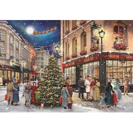 PUZZLE 1000 PZAS NAVIDAD (80 X 50 CMS) CLEMENTONI 39925