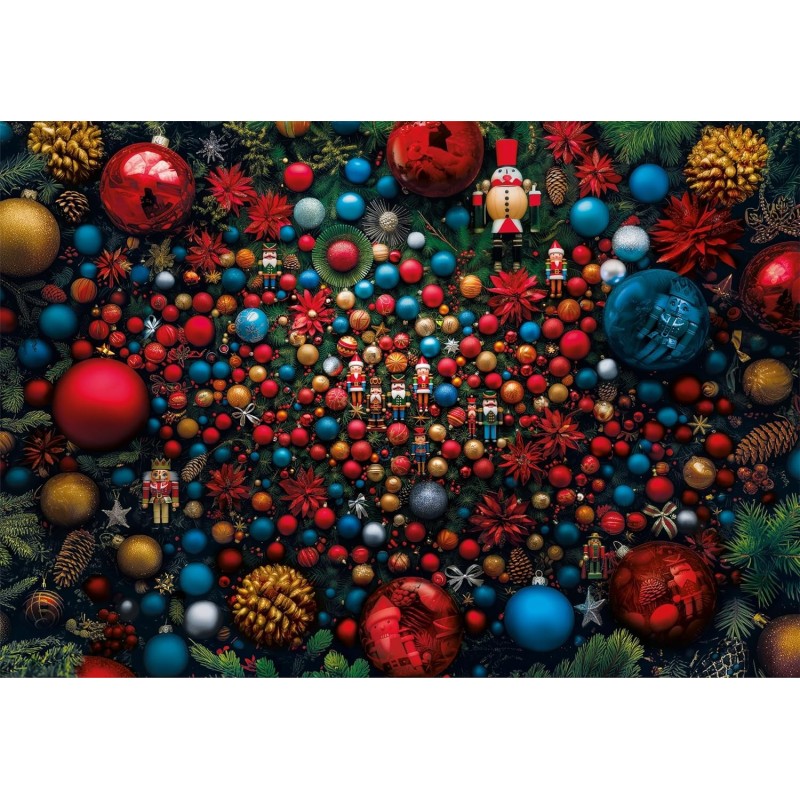 PUZZLE 1000 PZAS NAVIDAD (70 X 50 CMS) CLEMENTONI 39926