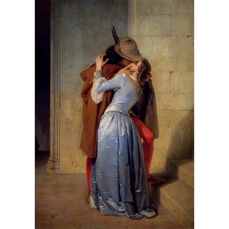 PUZZLE 1000 PZS EL BESO DE FRANCESCO HAYEZ (50 X 70 CMS) - CLEMENTONI 39994