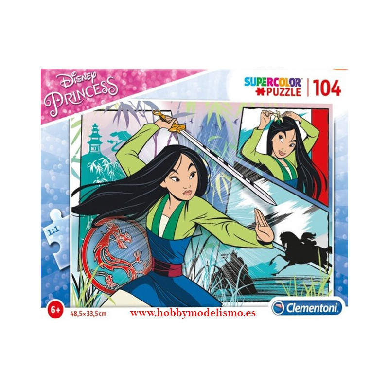 PUZZLE 104 Pzs  MULAN -Clementoni 27136