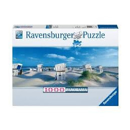 PUZZLE PANORAMA 1000 PIEZAS TUMBONAS EN LA ISLA DE SYLT (980 x 375 mm)