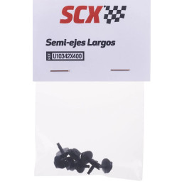 SEMI-EJES LARGOS (8 unidades) -Escala 1/32- Scalextric U10342X400