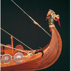 NAVE VIKINGA 1/50 Amati 140601, drakkar vikingo maqueta de madera