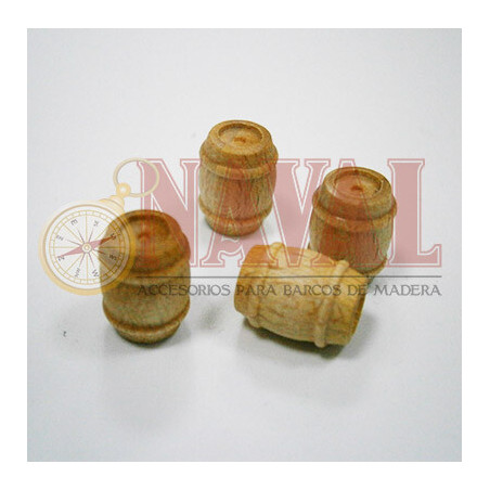 BARRIL DE MADERA 10 mm (4 unidades)