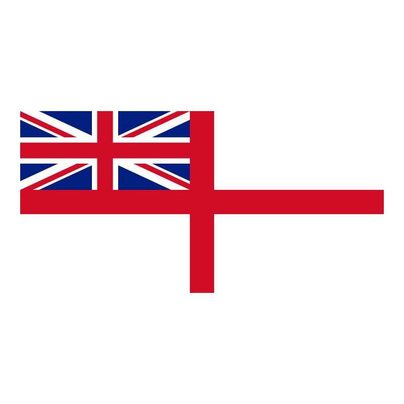 BANDERA PABELLON DE COMBATE BRITANICO (33 x 60 mm) - Constructo 80191