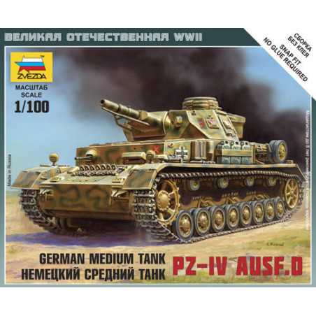 CARRO DE COMBATE SD.KFZ. 161 PANZER IV Ausf. D