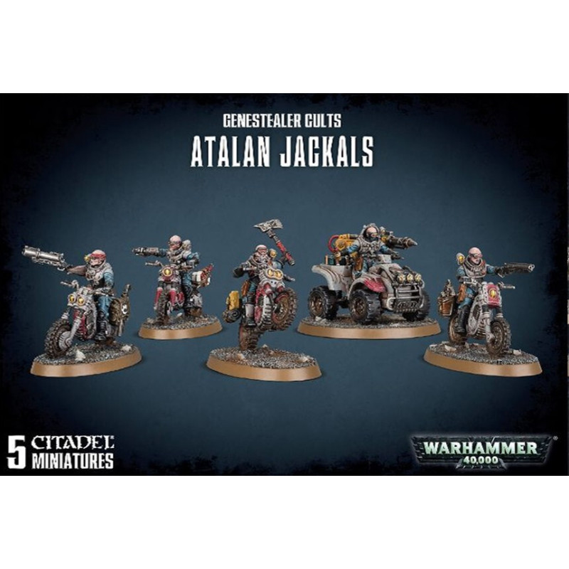 GENESTEALER CULTS ATALAN JACKAL - GAMES WORKSHOP 51-62