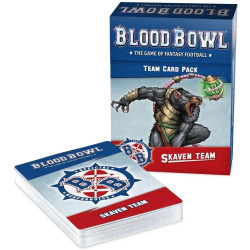 BLOOD BOWL SKAVEN TEAM CARD PACK - GAMES WORKSHOP 200-41