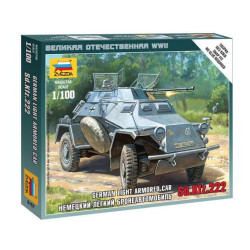 VEHICULO BLINDADO SD.KFZ. 222 Zvezda 6157