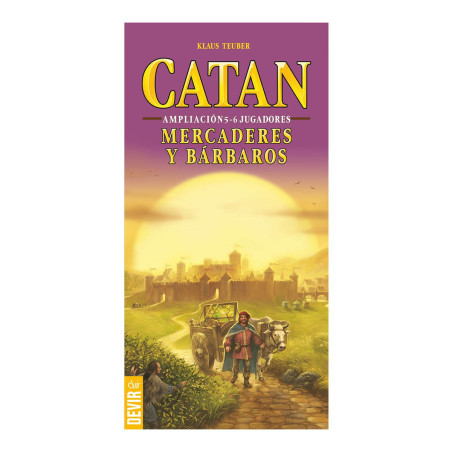 LOS COLONOS DE CATAN: AMPLIACION MERCADERES Y BARBAROS (5 / 6 Jugadores)