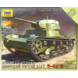 CARRO DE COMBATE T-26 M 1/100