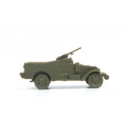 BLINDADO M-3 SCOUT CAR CON AMETRALLADORA -Escala 1/100 - ZVEZDA 6273