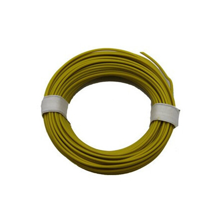 ROLLO CABLE 10 MTS. AMARILLO