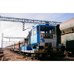 TRACTOR DE MANTENIMIENTO KLV 53 RENFE MIT-Azul -Escala 1/87 Digital