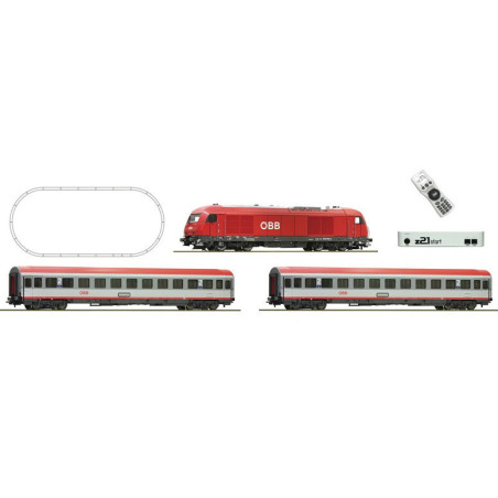 SET INICIO DIGITAL Z21 LOCOMOTORA SERIE 2016 OBB - ROCO 51341