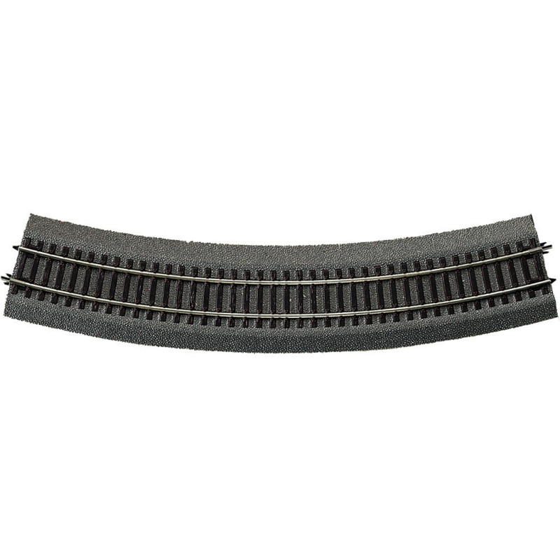 VIA RLB CURVA R5 (R: 542,80 mm) 30º -Escala h0 - 1/87- Roco 42525