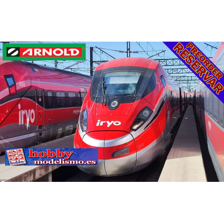 TREN ALTA VELOCIDAD 109 IRYO 4 ELEMENTOS DIGITAL CON SONIDO - - ESCALA N - EP.VI - ARNOLD HN2622S