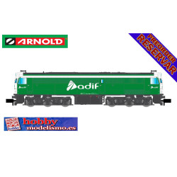 LOCOMOTORA ADIF 321 VERDE - ESCALA N - EP.V - ARNOLD HN2633