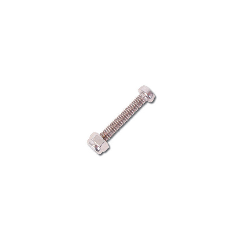 TORNILLO ACERO (M4 x 25 mm) Y TUERCA AUTOBLOCANTE (M4) 4 unidades