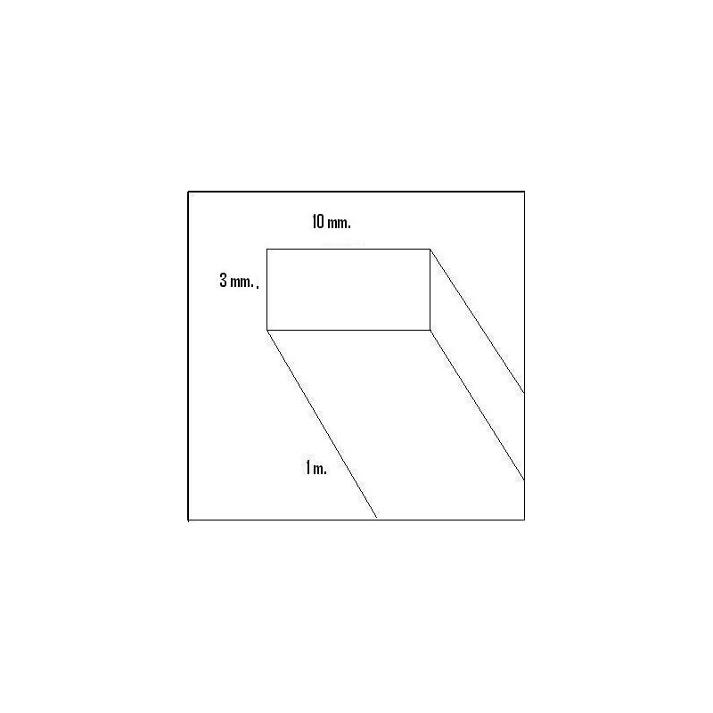 LISTON BALSA (3 x 10 x 1.000 mm)