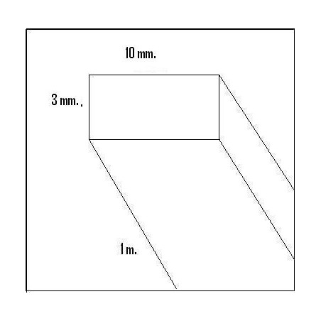 LISTON BALSA (3 x 10 x 1.000 mm)