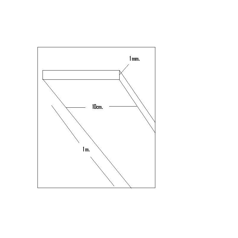 CHAPA BALSA (1 x 100 x 1000 mm)