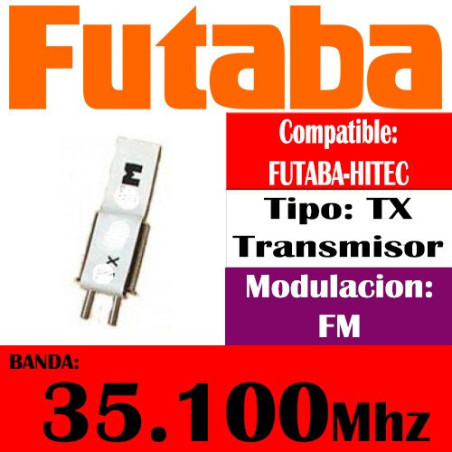 CRISTAL TRANSMISOR 35.100 FM