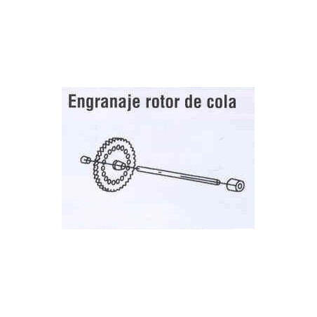 ENGRANAJE ROTOR DE COLA