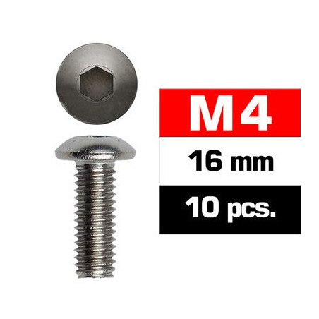 TORNILLO ESFERICO 4 x 16 (10 unidades)