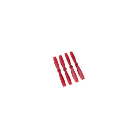 SET 4 HELICES BIPALAS 5 x 4,5 (normal + invertida) ROJA - Gemfan 3988