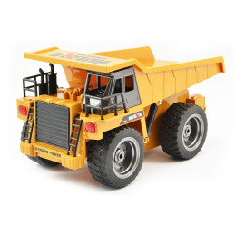 CAMION DUMPER RADIO CONTROL - ESCALA 1/18 - 6 CANALES - HUINA 1540