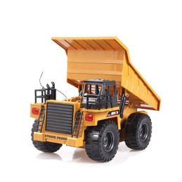 CAMION DUMPER RADIO CONTROL - ESCALA 1/18 - 6 CANALES - HUINA 1540